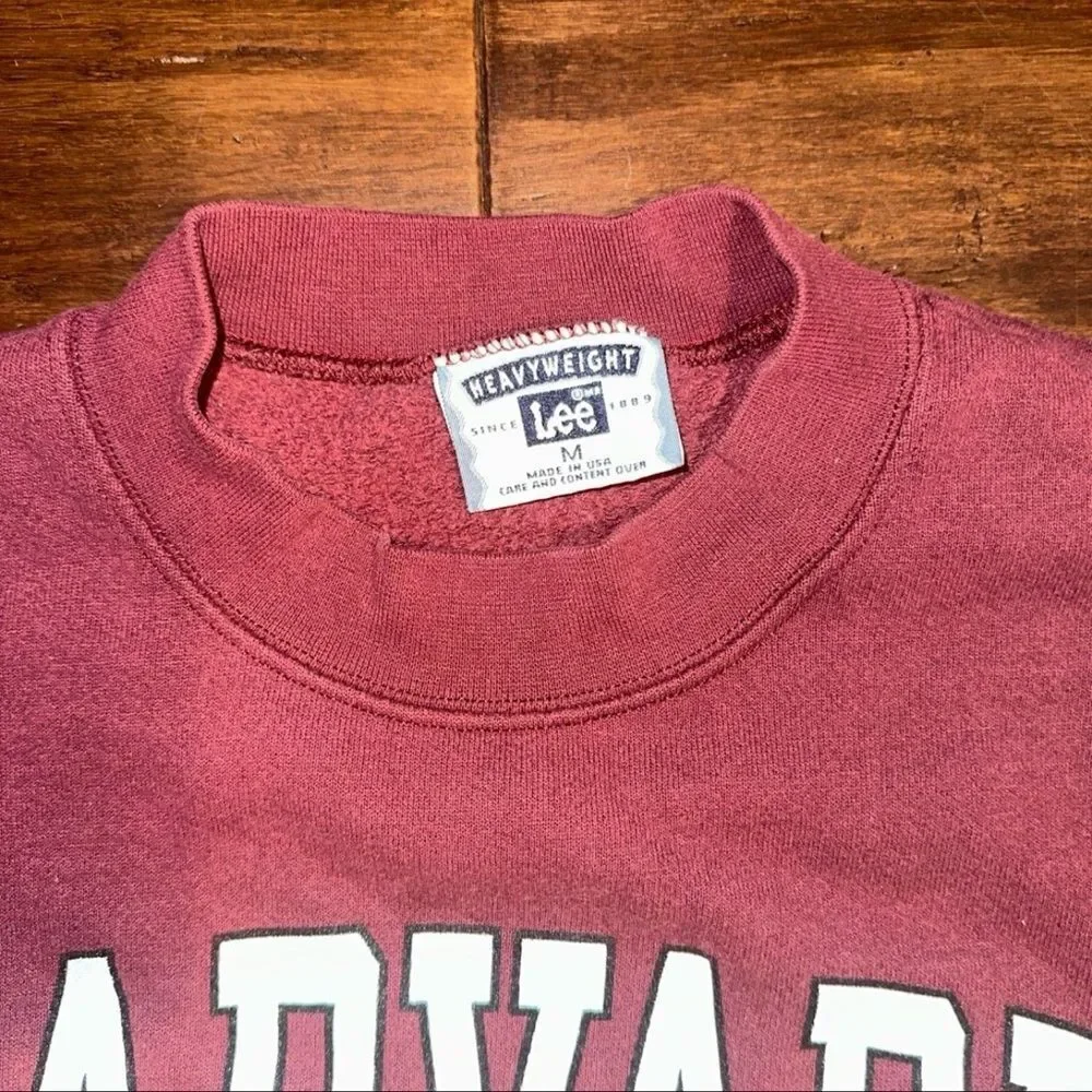 Vintage Lee Harvard Sweatshirt